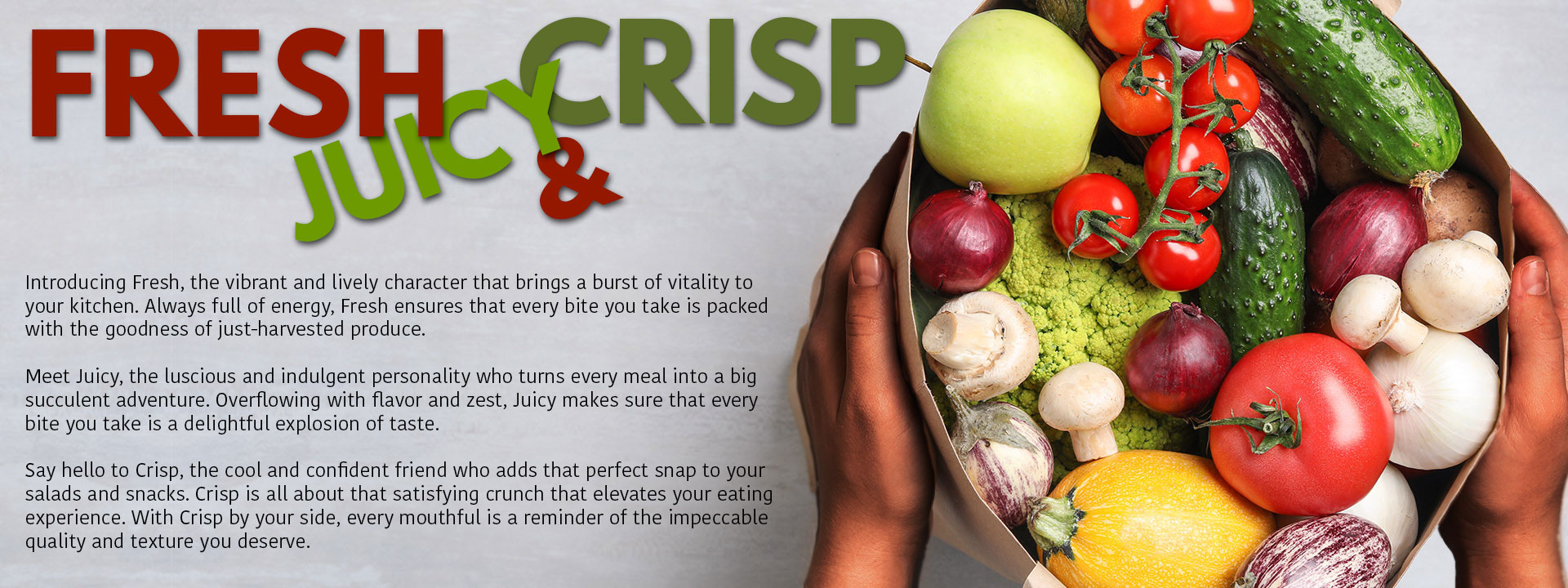 Fresh Juicy and Crisp